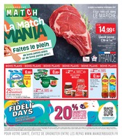 Promos Viande dans le catalogue "LA MATCH MANIA" de Supermarchés Match Viande en promo dans le catalogue Supermarchés Match à la page 1