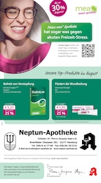 mea - meine apotheke Prospekt für Hamburg: "Unsere August-Angebote", 4 Seiten, 01.08.2025 - 31.08.2025