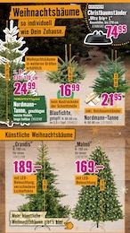 Hornbach Künstlicher Weihnachtsbaum im Prospekt 