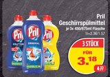Geschirrspülmittel Kraftgel von Pril im aktuellen EDEKA Prospekt für 3,18 €