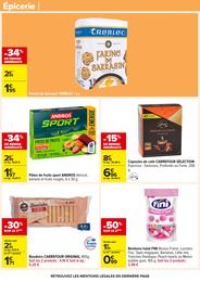 Prix et réduction Bonbons dans le prospectus Carrefour en cours Offre Bonbons dans le catalogue Carrefour du moment à la page 41
