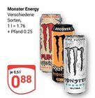 Monster Energy Angebote von Monster Energy bei GLOBUS Kempen für 0,88 €
