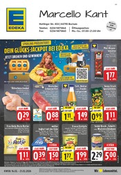 Aktueller EDEKA Supermarkt Prospekt in Hattingen und Umgebung, "Aktuelle Angebote" mit 26 Seiten, 16.02.2026 - 21.02.2026