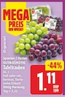 Tafeltrauben bei nah und gut im Prospekt "" für 1,11 €