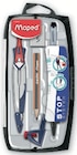 Coffret de compas 6 pièces stop system - MAPED en promo à 3,74 € chez Super U Coffret de compas 6 pièces stop system - MAPED dans le catalogue Super U