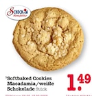 Softbaked Cookies Macadamia/weiße Schokolade im Angebot bei E center in Dreieich Softbaked Cookies Macadamia/weiße Schokolade Angebote von Scheck-in Manufaktur bei E center Dreieich für 1,49 €
