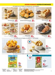 Prix et réduction Beignet dans le prospectus Super U en cours Offre Beignet dans le catalogue Super U du moment à la page 9