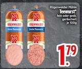 Aktuelle Wurst Angebote bei EDEKA in Augsburg Aktuelles Teewurst fein Angebot bei EDEKA in Augsburg ab 1,79 €