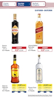 Whiskey im aktuellen METRO Prospekt (Nürnberg) Whiskey im METRO Prospekt "Wochenangebote + Gewinnspiel" mit 51 Seiten (Nürnberg)