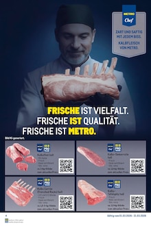 Rindfleisch im METRO Prospekt "Monatsmenü März" mit 24 Seiten (Essen)