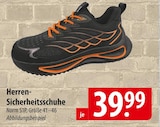 Herren-Sicherheitsschuhe Angebote bei famila Nordost Stade für 39,99 €