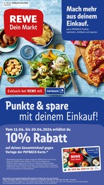 REWE Prospekt "Dein Markt" für Potsdam, 30 Seiten, 15.04.2024 - 20.04.2024
