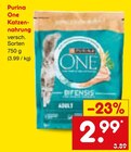 Katzennahrung von Purina One im aktuellen Netto Marken-Discount Prospekt für 2,99 €