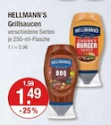 BBQ Sauce im V-Markt Prospekt BBQ Sauce von Hellmann's im aktuellen V-Markt Prospekt für 1,49 €