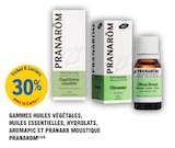 30% avec la Carte Ticket E.Leclerc Gammes huiles végétales, huiles essentielles, hydrolats, Aromapic et Pranabb Moustique PRANAROM - PRANAROM en promo chez E.Leclerc 30% avec la Carte Ticket E.Leclerc Gammes huiles végétales, huiles essentielles, hydrolats, Aromapic et Pranabb Moustique PRANAROM - PRANAROM dans le catalogue E.Leclerc