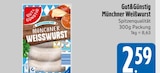 Münchner Weißwurst von Gut&Günstig im aktuellen EDEKA Prospekt für 2,59 €