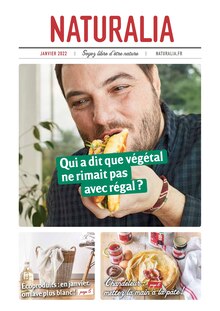 Naturalia Catalogue "Qui a dit que végétal ne rimait pas avec régal ?", 12 pages, Strasbourg,  03/01/2022 - 31/01/2022