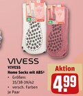 Home Socks mit ABS³ im Angebot bei REWE in Jena Home Socks mit ABS³ Angebote von VIVESS bei REWE Jena für 4,99 €