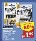 combi Versmold - Alkaline Power Mignon AA Angebot im Prospekt Alkaline Power Mignon AA bei combi im Versmold Prospekt für 1,00 €