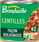 Lentilles Façon Bolognaise - Bonduelle dans le catalogue Netto