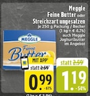 Feine Butter Angebote von Meggle bei EDEKA Rheda-Wiedenbrück für 0,99 €