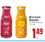Smoothie von All in Fruits im aktuellen EDEKA Prospekt für 1,49 €
