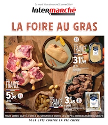 Prospectus Intermarché Super, "LA FOIRE AU GRAS",  pages, 20/01/2026 - 25/01/2026
