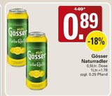 Naturradler im Angebot bei WEZ in Löhne Naturradler Angebote von Gösser bei WEZ Löhne für 0,89 €