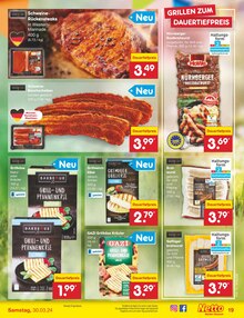 Bratwurst im Netto Marken-Discount Prospekt "Aktuelle Angebote" mit 56 Seiten (Duisburg)