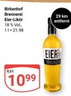 Eier-Likör im Angebot bei GLOBUS in Siegen Eier-Likör Angebote von Birkenhof Brennerei bei GLOBUS Siegen für 10,99 €