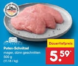 Puten-Schnitzel im Angebot bei Netto Marken-Discount in Pinneberg Puten-Schnitzel Angebote von Gut Ponholz bei Netto Marken-Discount Pinneberg für 5,59 €
