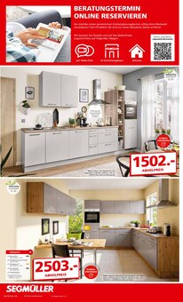 Küche im aktuellen Segmüller Prospekt (Mannheim) Küche im Segmüller Prospekt "GRÖSSTER WSV ALLER ZEITEN!" mit 8 Seiten (Mannheim)