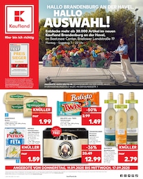 Kaufland Prospekt für Golzow mit 63 Seiten Kaufland Prospekt für Golzow: "Aktuelle Angebote", 63 Seiten, 11.09.2025 - 17.09.2025