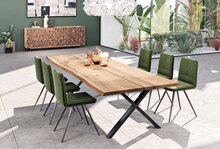 MASSIVE Table chêne massif - Mobilier de France à Saint-Étienne MASSIVE Table chêne massif en promo chez Mobilier de France Saint-Étienne à 1 290,00 €
