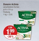 Activia im V-Markt Prospekt Activia von Danone im aktuellen V-Markt Prospekt für 1,99 €