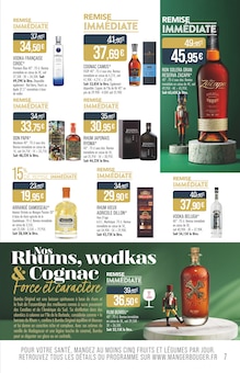 Promo Vodka dans le catalogue Supermarchés Match du moment à la page 7