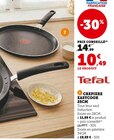 Crêpière Easycook 25cm - Tefal en promo chez Super U Quimper à 10,49 €