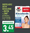 Aktiv Kieselerde + Biotin + Zink im Angebot bei Marktkauf in Münster Aktiv Kieselerde + Biotin + Zink Angebote von Doppelherz bei Marktkauf Münster für 3,45 €