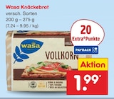Knäckebrot von Wasa für 1,99 € bei Netto Marken-Discount im Angebot Knäckebrot von Wasa im aktuellen Netto Marken-Discount Prospekt