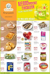 Supermarkt Prospekt von GLOBUS in Taucha Aktueller GLOBUS Supermarkt Prospekt für Taucha: Aktuelle Angebote mit 31} Seiten, 15.09.2025 - 20.09.2025