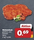 Aktuelle Steak Angebote bei combi in Bielefeld Aktuelles Rückensteak gewürzt Angebot bei combi in Bielefeld ab 0,69 €