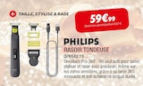 Rasoir Tondeuse - PHILIPS - Extra Rasoir Tondeuse - PHILIPS à 59,99 € dans le catalogue Extra
