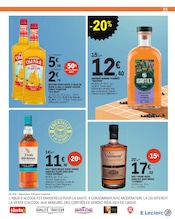 Whisky en promo dans le catalogue E.Leclerc à la page 25