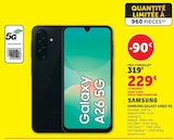 Galaxy A26EE 5G - SAMSUNG - Hyper U à Draguignan Galaxy A26EE 5G - SAMSUNG en promo chez Hyper U Draguignan à 229,00 €