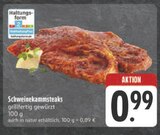 Aktuelles Schweinekammsteaks Angebot bei E center in Würzburg ab 0,89 €
