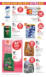 Prix et réduction Croquettes Chien dans le prospectus Super U en cours Offre Croquettes Chien dans le catalogue Super U du moment à la page 22