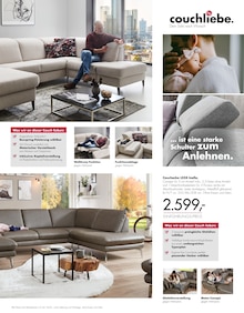 Couch im Polstermöbel Fischer Prospekt "couchliebe" mit 10 Seiten (Fürth)