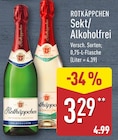 Sekt/Alkoholfrei von Rotkäppchen für 3,29 € bei ALDI Nord im Angebot Sekt/Alkoholfrei von Rotkäppchen im aktuellen ALDI Nord Prospekt