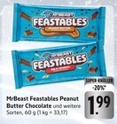 Feastables Peanut Butter Chocolate Angebote von MrBeast bei E center Heidenheim für 1,99 €