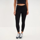 Legging 7/8ème avec dentelle noir femme - La Halle Legging 7/8ème avec dentelle noir femme à 9,99 € dans le catalogue La Halle